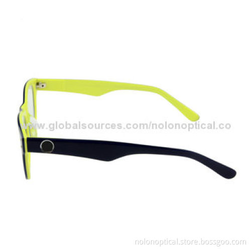 Black/Aqua Classic Wayfar Teenager Reading Eyeglasses